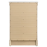 Louis Philippe 5-drawer Bedroom Chest White - Home Elegance USA