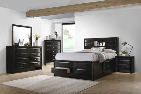 Eastern King Bed 5 Pc Set - Briana 5-piece Eastern King Bedroom Set Black