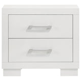 Jessica 2-drawer Nightstand Cream White - Home Elegance USA