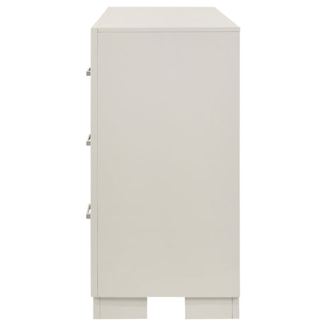 Dresser - Jessica 6-drawer Dresser White