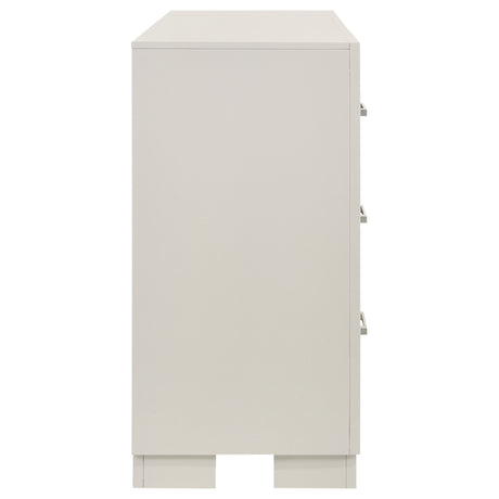 Dresser - Jessica 6-drawer Dresser White