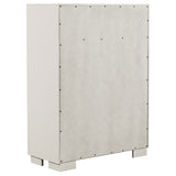 Chest - Jessica 5-drawer Chest White