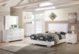 Full Bed 4 Pc Set - Felicity 4-piece Full Bedroom Set White High Gloss
