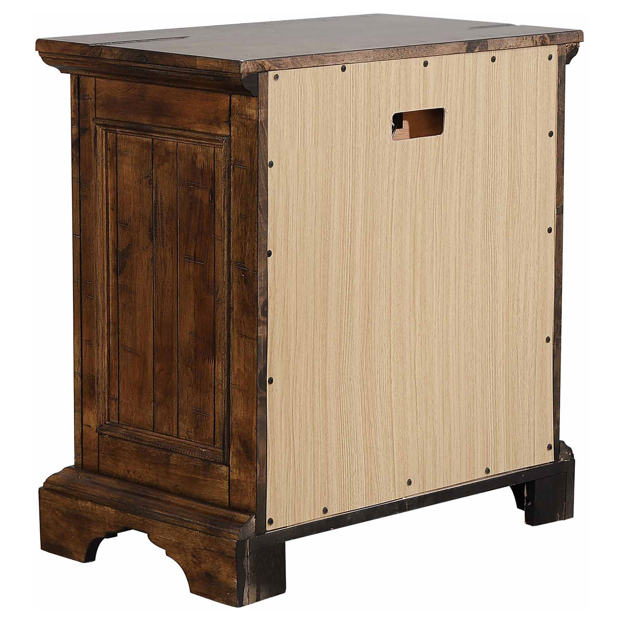 Nightstand - Elk Grove 3-drawer Nightstand Vintage Bourbon