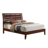 Acme - Ilana Queen Bed 20400Q Brown Cherry Finish