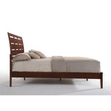 Acme - Ilana Queen Bed 20400Q Brown Cherry Finish