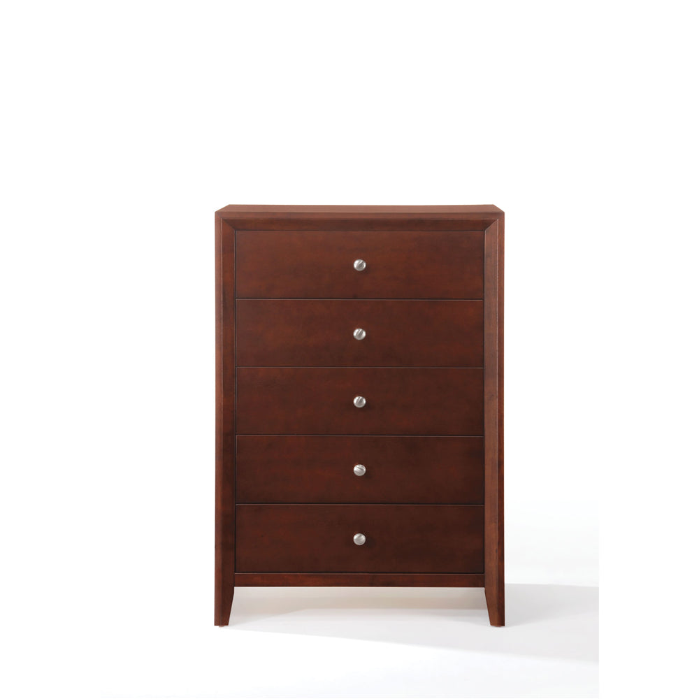 Acme - Ilana Chest 20406 Brown Cherry Finish