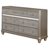 Bling Game 7 - drawer Dresser Metallic Platinum | Coaster - 204183 - Home Elegance USA - 4