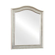Vanity Mirror - Bling Game Arched Top Vanity Mirror Metallic Platinum