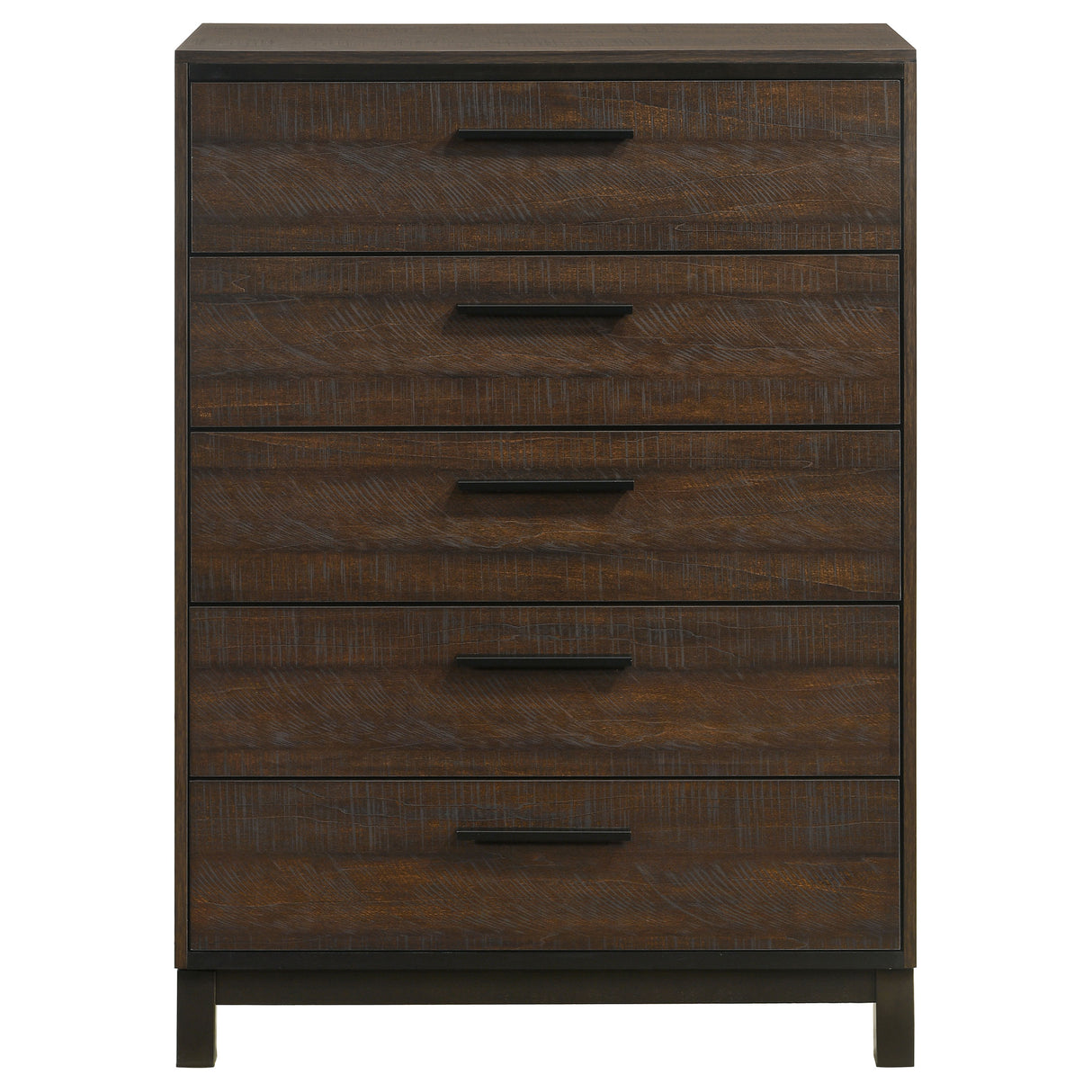 Chest - Edmonton 5-drawer Chest Rustic Tobacco