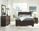 Eastern King Bed 4 Pc Set - Kauffman 4-piece Eastern King Bedroom Set Dark Cocoa