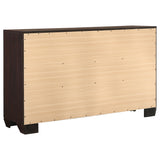 Dresser - Kauffman 6-drawer Dresser Dark Cocoa