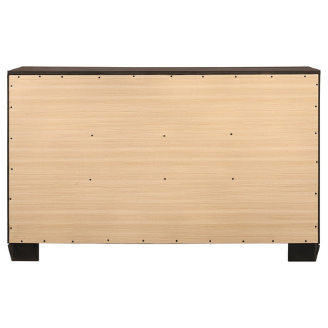 Dresser - Kauffman 6-drawer Dresser Dark Cocoa