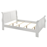 Queen Bed 4 Pc Set - Louis Philippe 4-piece Queen Bedroom Set White