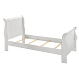 Twin Bed 4 Pc Set - Louis Philippe 4-piece Twin Bedroom Set White