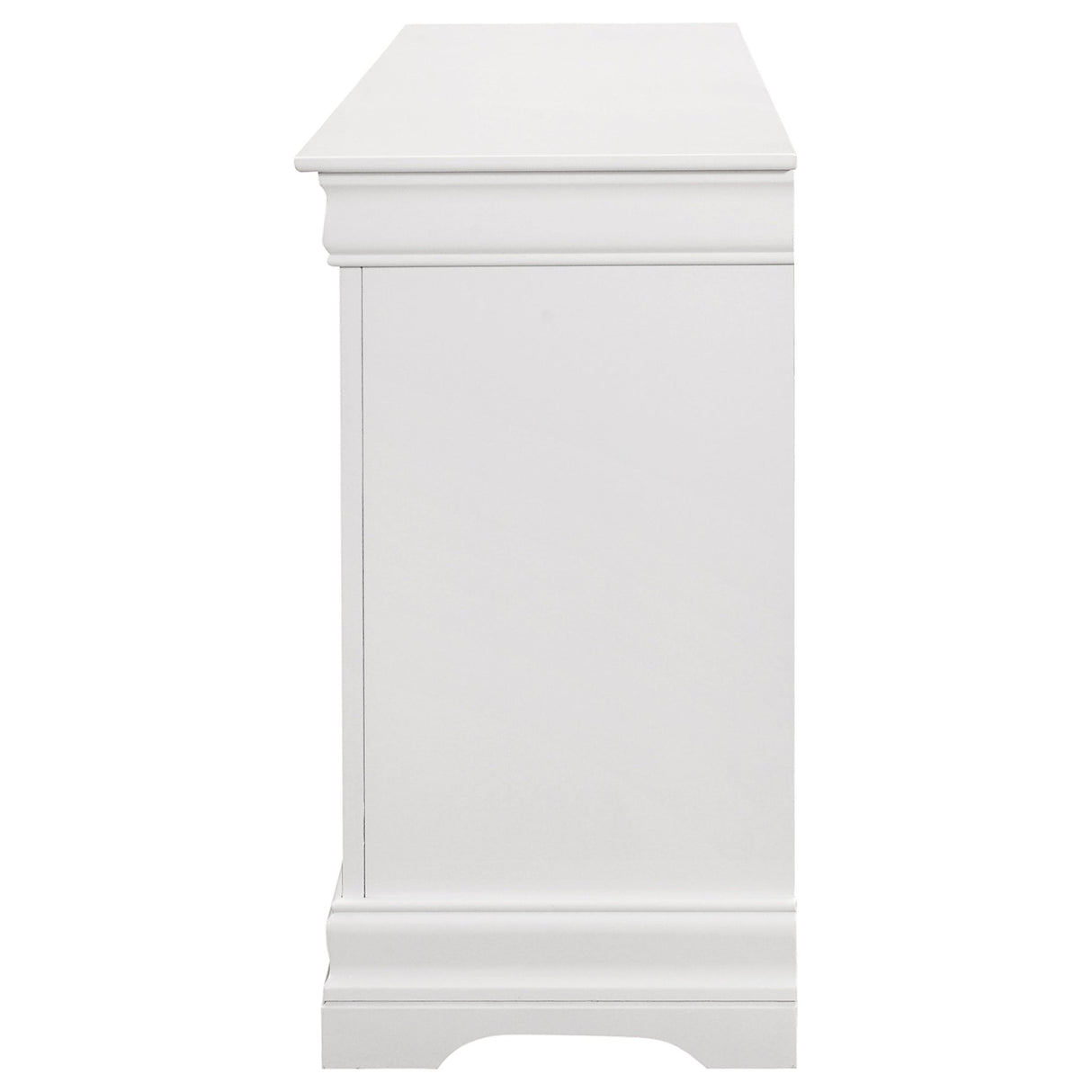 Dresser - Louis Philippe 6-drawer Dresser White