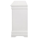 Dresser - Louis Philippe 6-drawer Dresser White