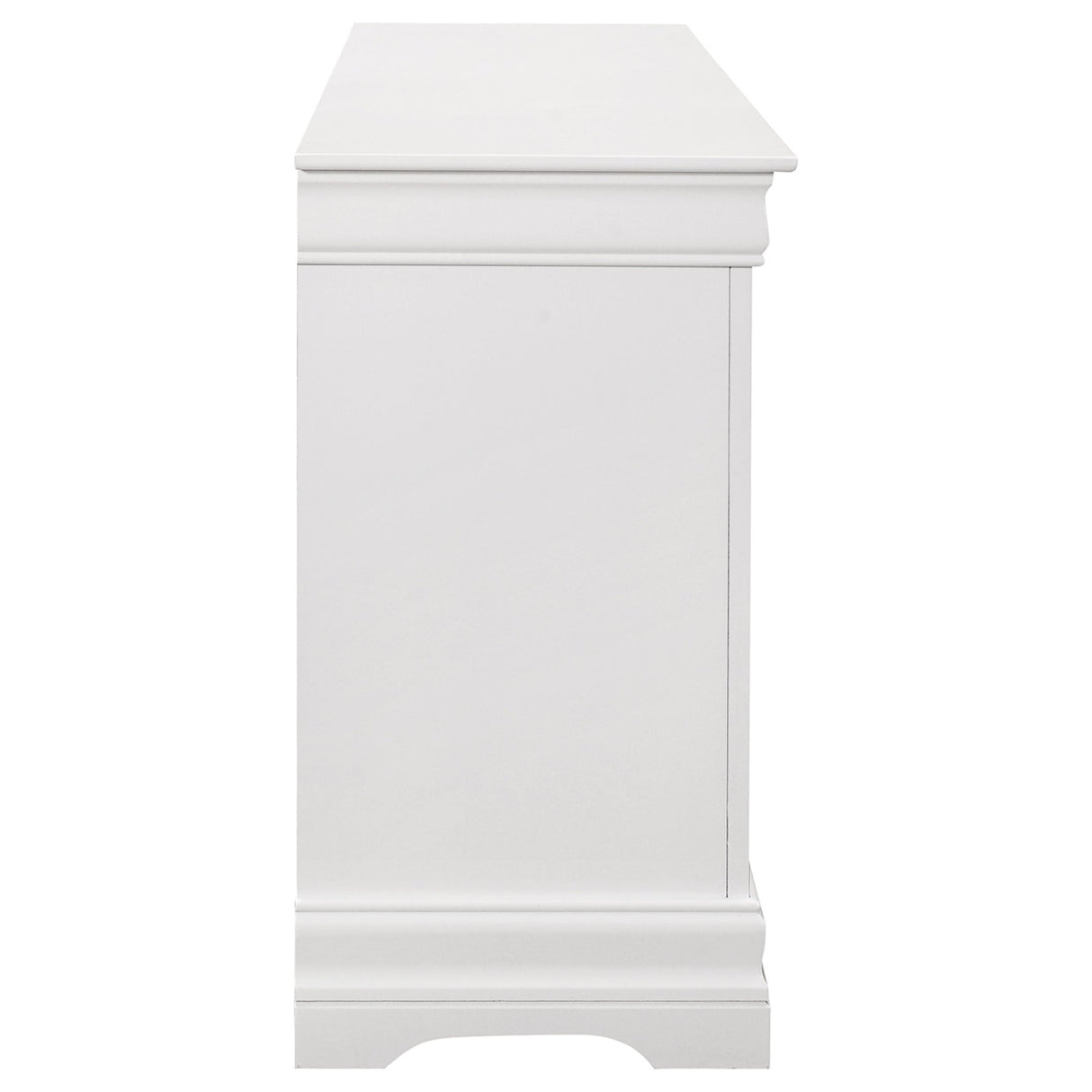 Dresser - Louis Philippe 6-drawer Dresser White