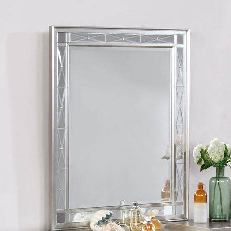 Vanity Mirror - Leighton Vanity Mirror Metallic Mercury