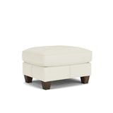 Dana Leather Ottoman | Flexsteel