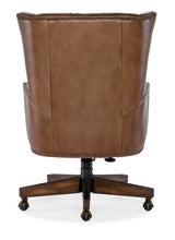 Finley Executive Chair - Dark Brown by Hooker Furniture - View 4
