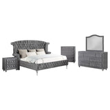 Deanna 5 - piece Eastern King Bedroom Set Grey | Coaster | Home Elegance USA