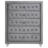 Deanna 5 - piece Eastern King Bedroom Set Grey | Coaster | Home Elegance USA