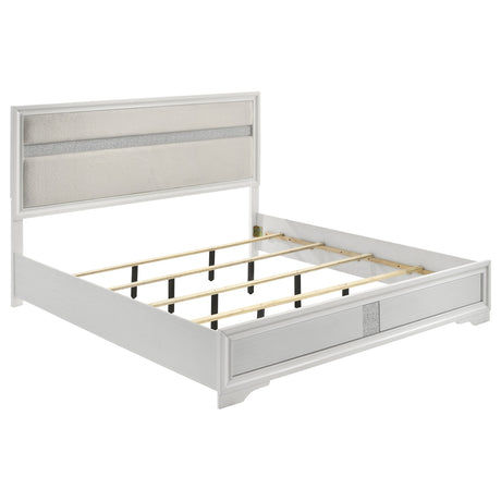 Miranda 5-piece Eastern King Bedroom Set White - sold by Home Elegance USA