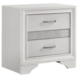Miranda 4-piece California King Bedroom Set White - sold by Home Elegance USA