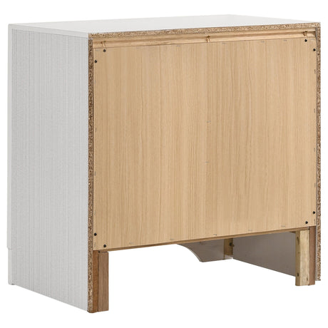 Miranda 4-piece California King Bedroom Set White - sold by Home Elegance USA