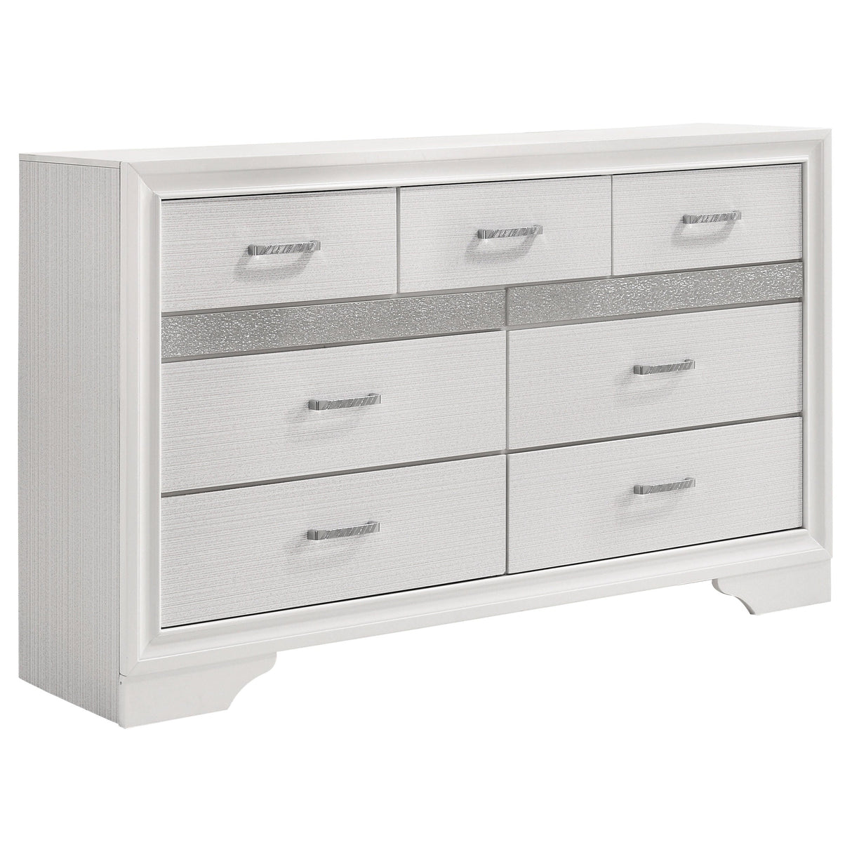 Miranda 4-piece California King Bedroom Set White - sold by Home Elegance USA