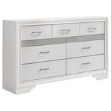 Miranda 4-piece California King Bedroom Set White - sold by Home Elegance USA