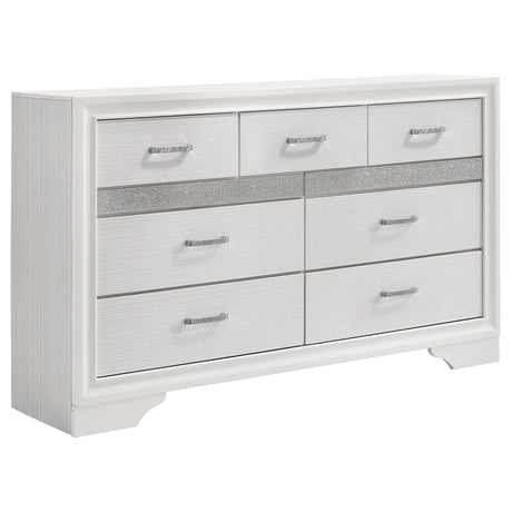 Miranda 4-piece California King Bedroom Set White - sold by Home Elegance USA