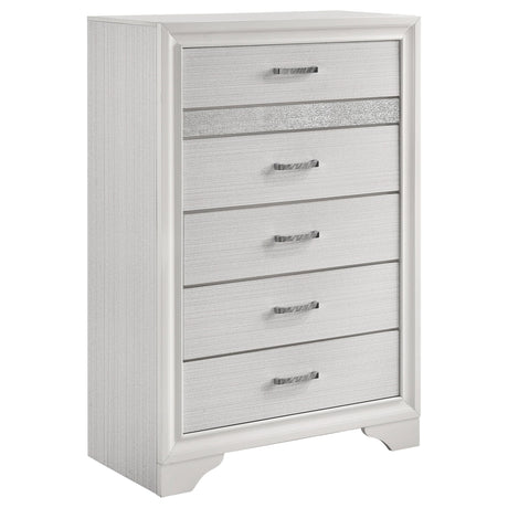 Miranda 5-piece California King Bedroom Set White - sold by Home Elegance USA