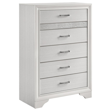 Miranda 5-piece Queen Bedroom Set in White | Coaster Furniture - Home Elegance USA