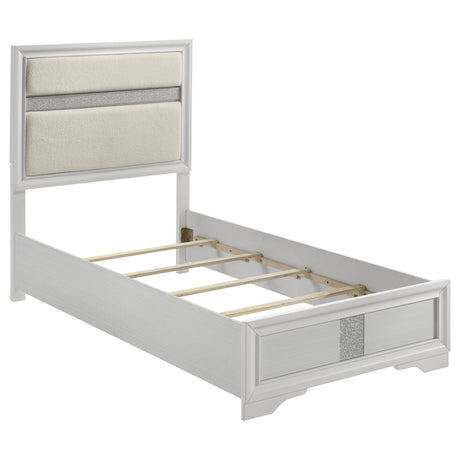 Miranda 5-piece Twin Bedroom Set White - sold by Home Elegance USA