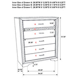 Miranda 5-piece Twin Bedroom Set White