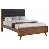 Eastern King Bed 4 Pc Set - Robyn 4-piece Eastern King Bedroom Set Dark Walnut