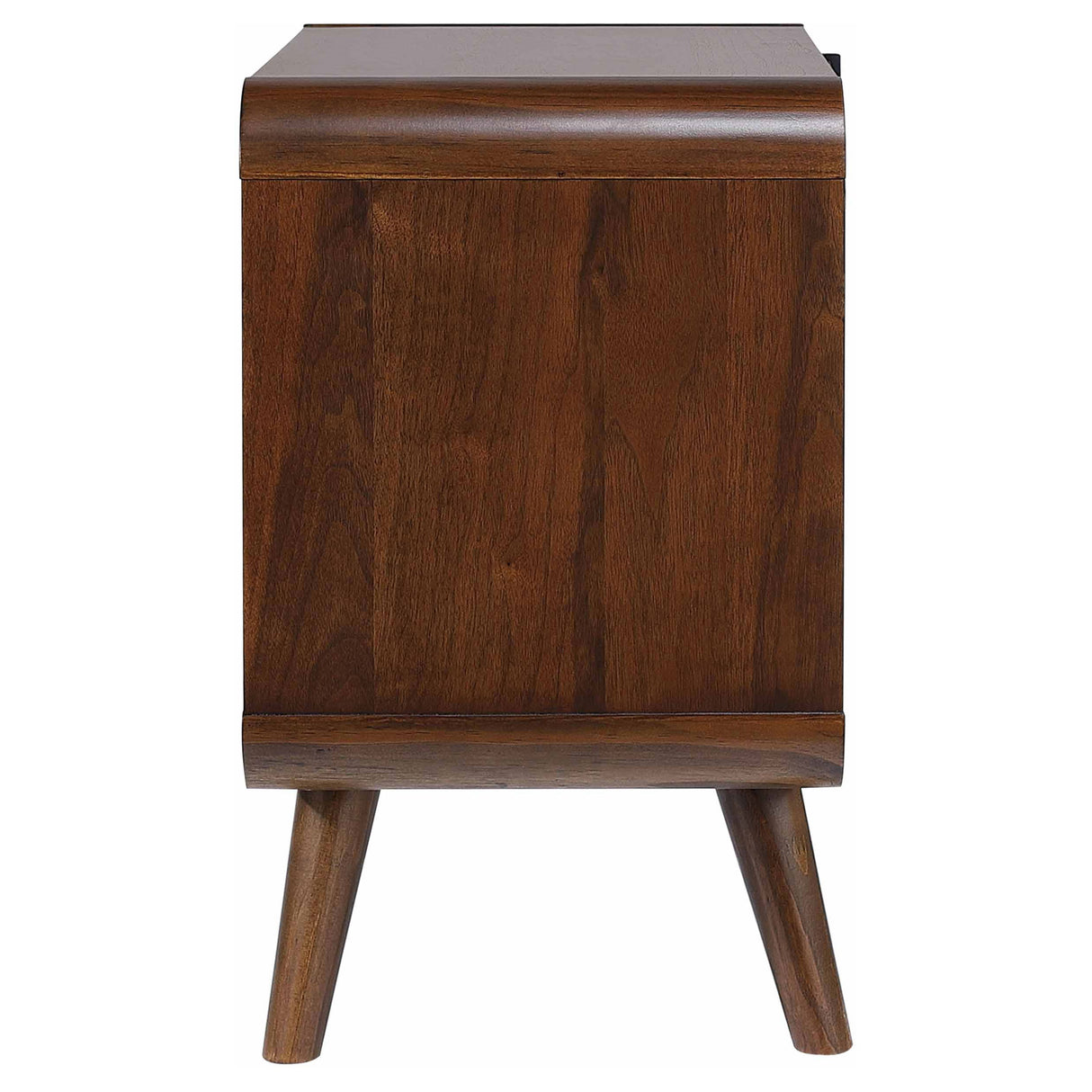 Robyn 2-drawer Nightstand Dark Walnut - Home Elegance USA