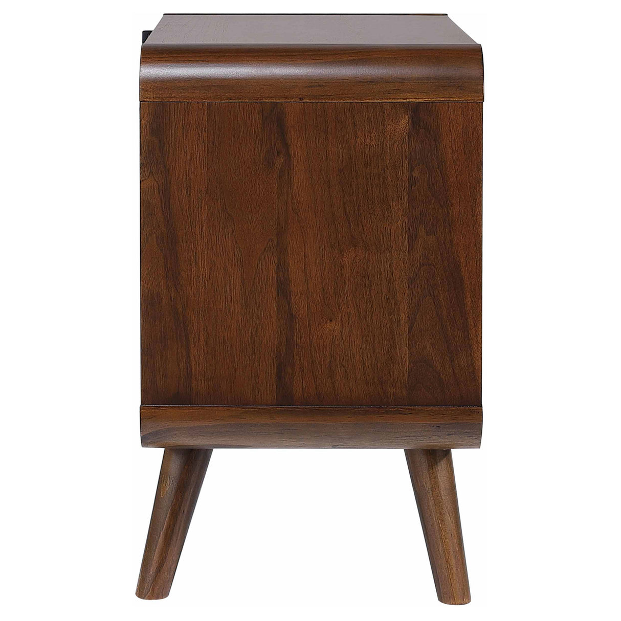 Robyn 2-drawer Nightstand Dark Walnut - Home Elegance USA