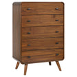 Chest - Robyn 5-drawer Chest Dark Walnut