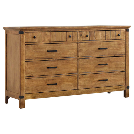 Dresser - Brenner 8-drawer Dresser Rustic Honey