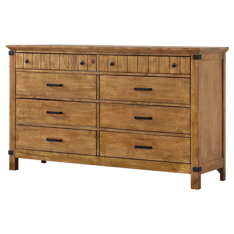 Dresser - Brenner 8-drawer Dresser Rustic Honey