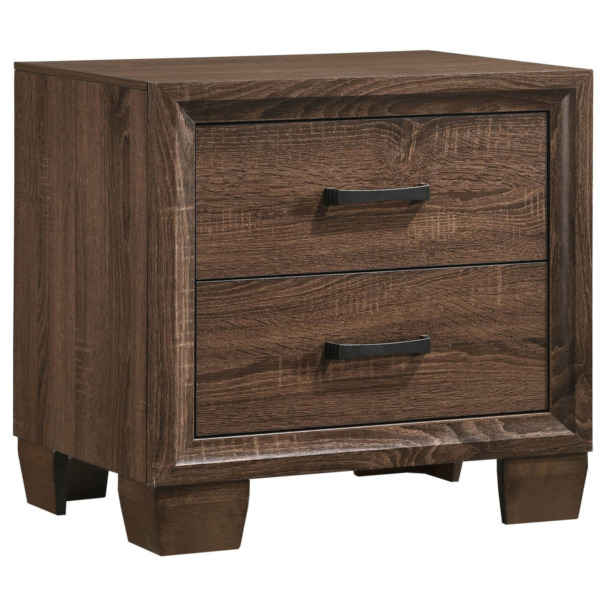 Brandon 2 - drawer Nightstand Medium Warm Brown | Coaster - 205322 - Home Elegance USA - 1