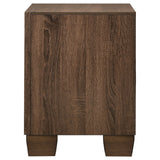 Brandon 2 - drawer Nightstand Medium Warm Brown | Coaster - 205322 - Home Elegance USA - 5