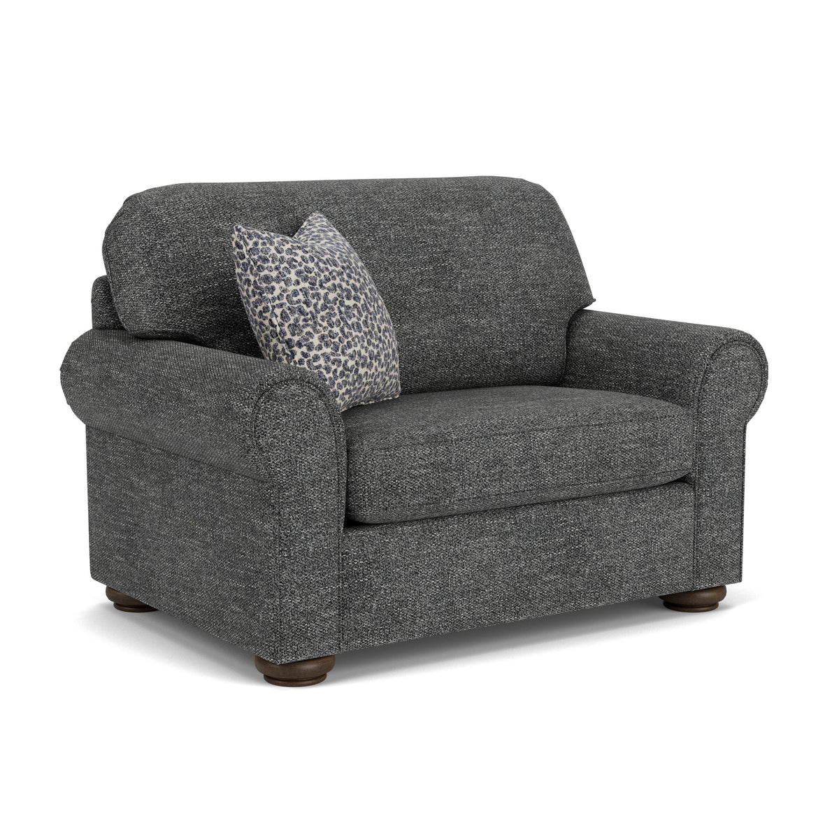 Preston Fabric Chair And a Half | Flexsteel