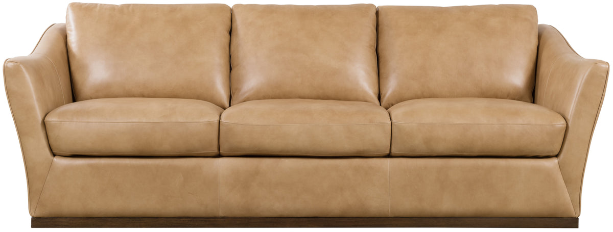Fairfax Stationary Sofa - Light Brown by Hooker Furniture - View 9