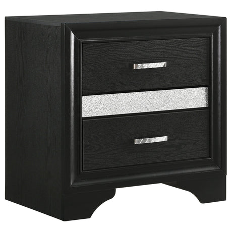 Miranda 4-piece California King Bedroom Set Black - sold by Home Elegance USA