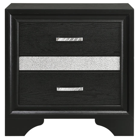 Miranda 4-piece California King Bedroom Set Black - sold by Home Elegance USA