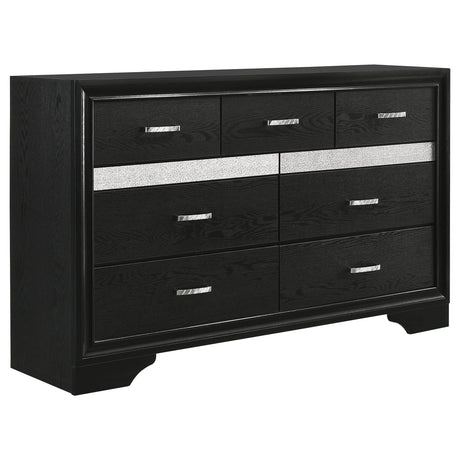 Miranda 5-piece California King Bedroom Set Black - sold by Home Elegance USA